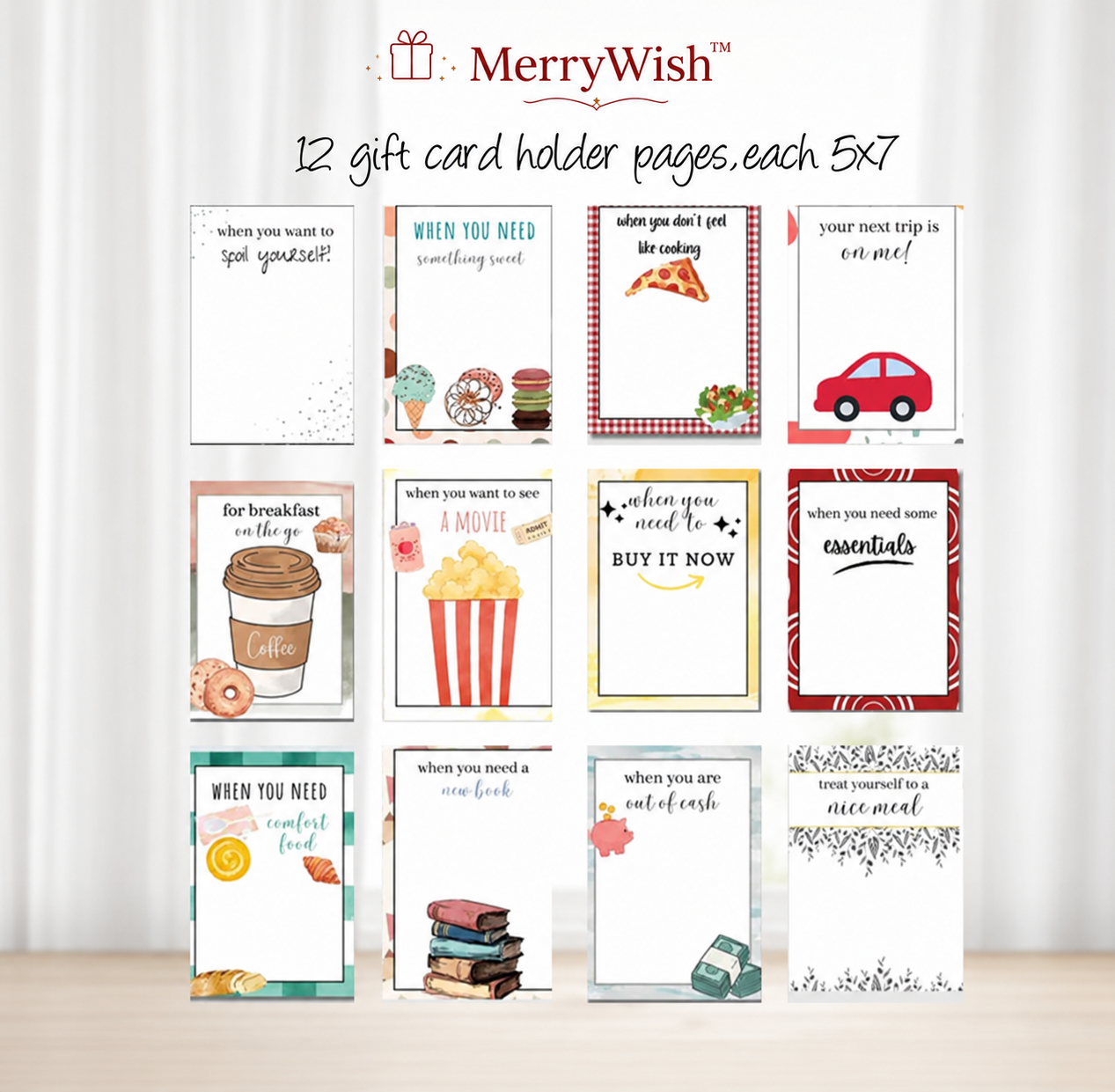 🔥2026 Christmas Gift Card Book