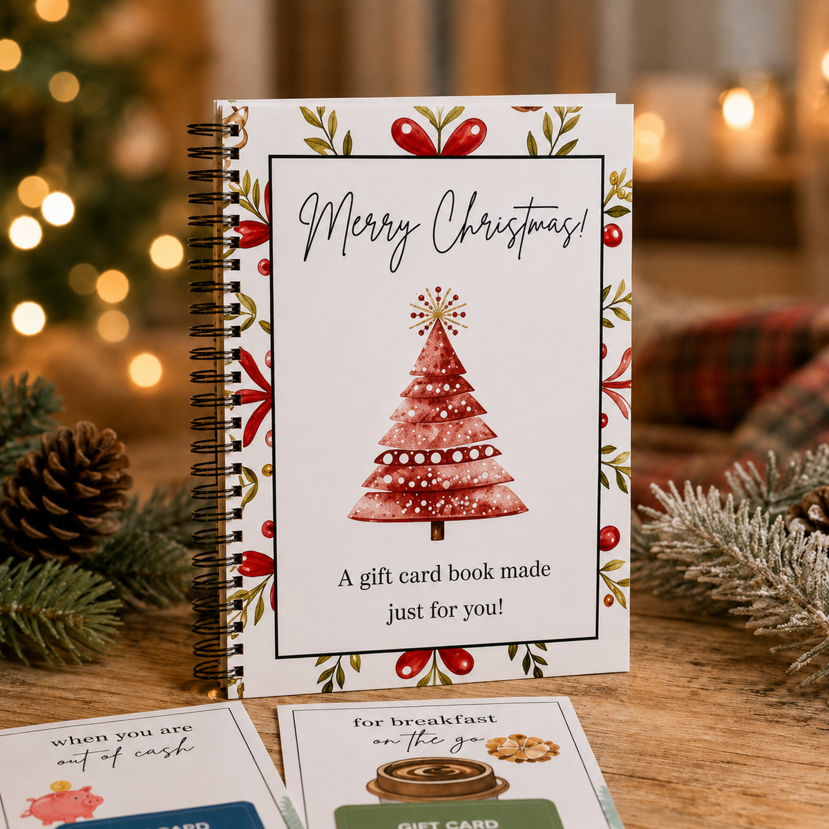 🔥2026 Christmas Gift Card Book