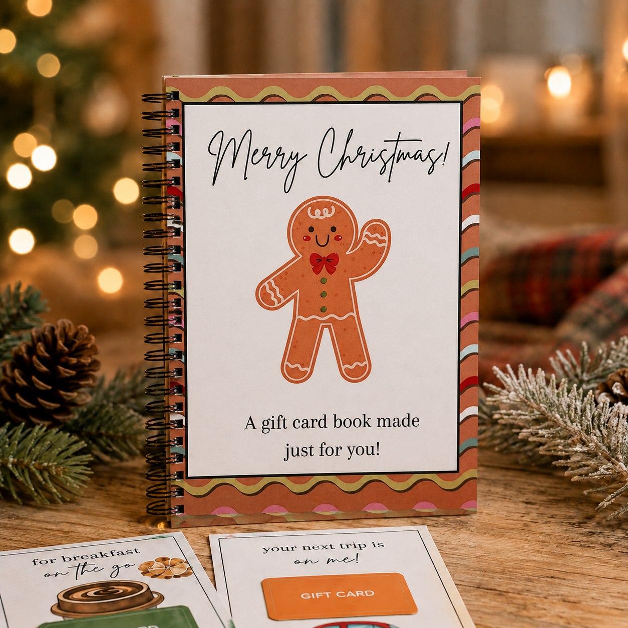🔥2026 Christmas Gift Card Book