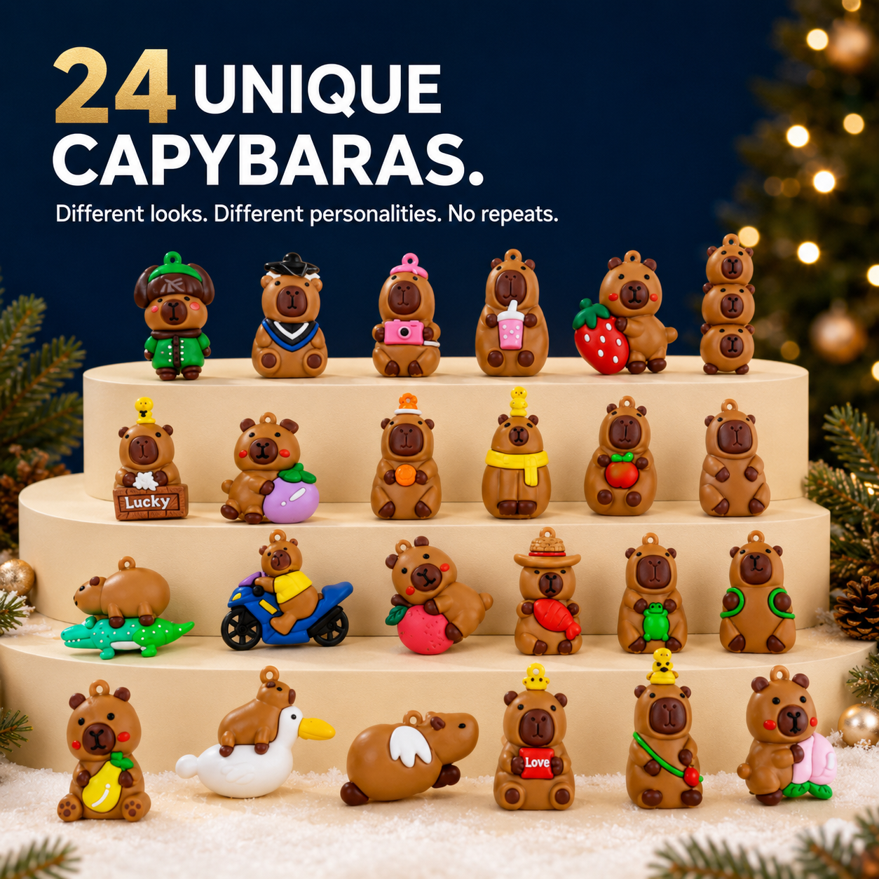 Capybara Christmas Advent Calendar 2026