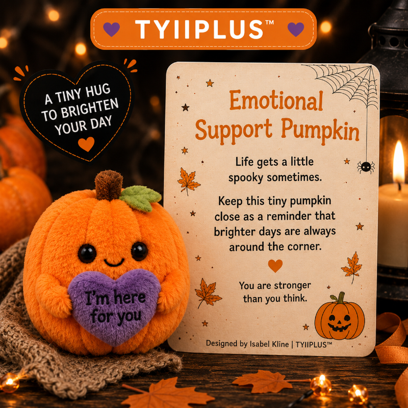 Halloween Pocket Hug™ Plush | Witch Frog & Emotional Support Pumpkin | Designed by Isabel Kline