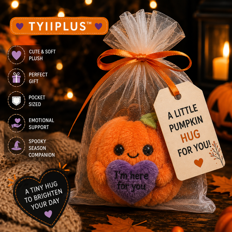 Halloween Pocket Hug™ Plush | Witch Frog & Emotional Support Pumpkin | Designed by Isabel Kline