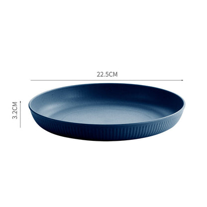 Tyiipro™ Unbreakable Wheat Straw Dinner Plates