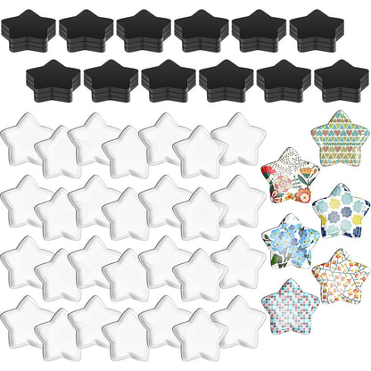 DIY Fridge Magnet Kit – Clear Acrylic Magnetic Pieces for Photos & Crafts