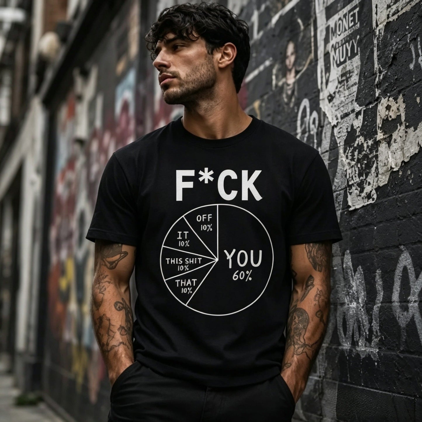 TYIIPLUS™ F*ck you meme funny unisex Tee