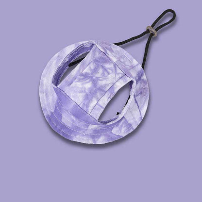 🐾 Cute Printed Pet Bucket Hat, Breathable Sun Cap Fits Dogs & Cats