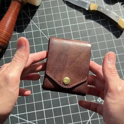 Tyiipro™ Vintage Leather Wallet with Pen Slot