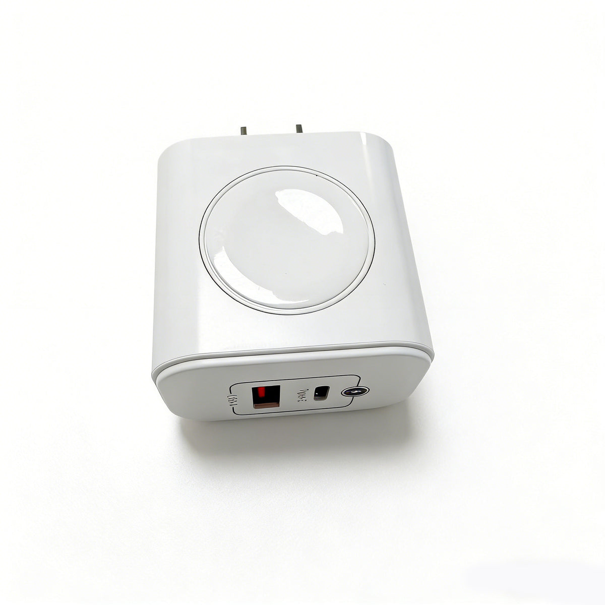 3-in-1 Wall Charger with Built-In Magnetic Watch Charger – 23W USB-C & USB-A Ports, US Plug