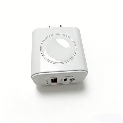3-in-1 Wall Charger with Built-In Magnetic Watch Charger – 23W USB-C & USB-A Ports, US Plug