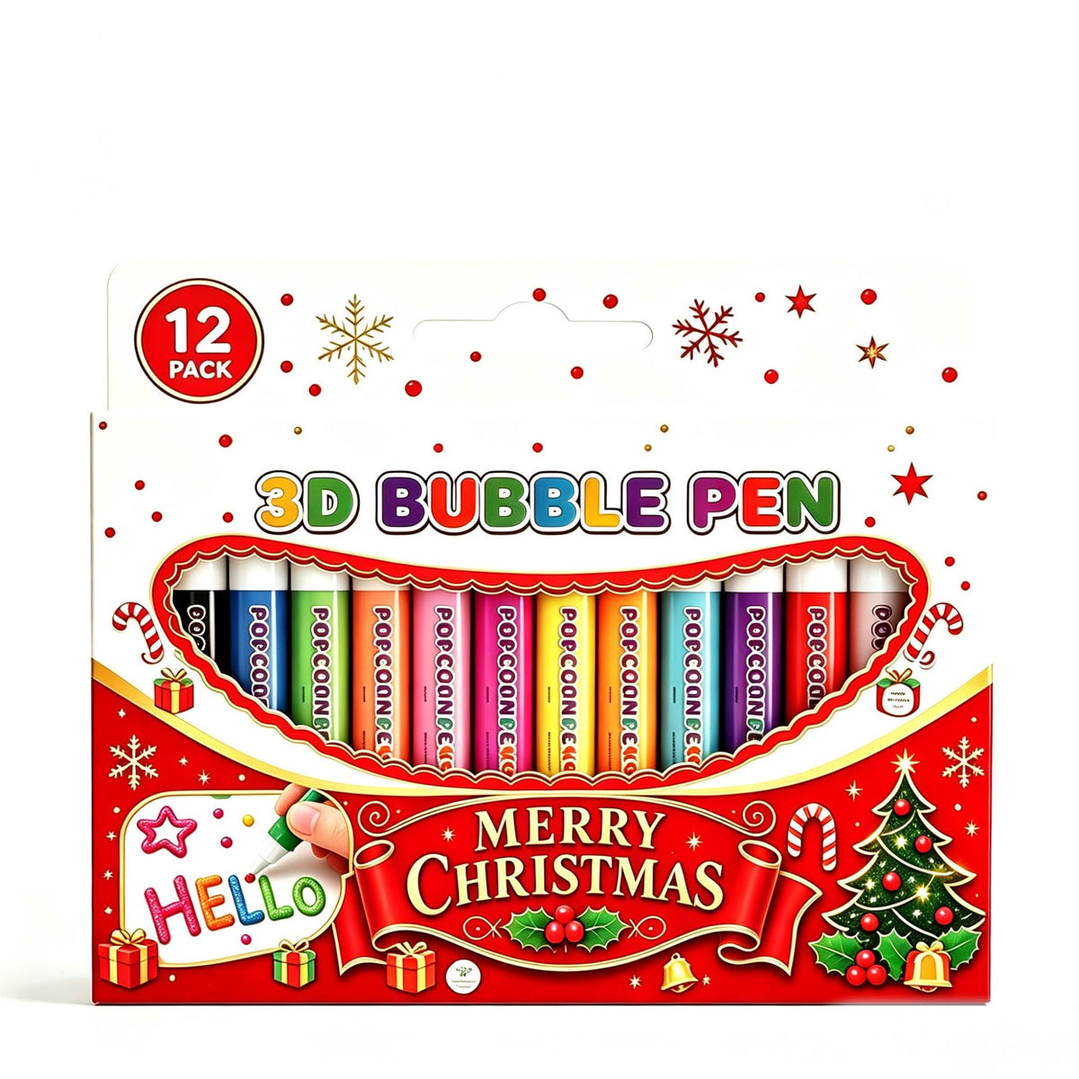 🖍️ Magic Puffy Bubble Pens – Heat-Activated 3D Art Markers for Kid