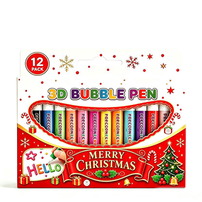 🖍️ Magic Puffy Bubble Pens – Heat-Activated 3D Art Markers for Kid