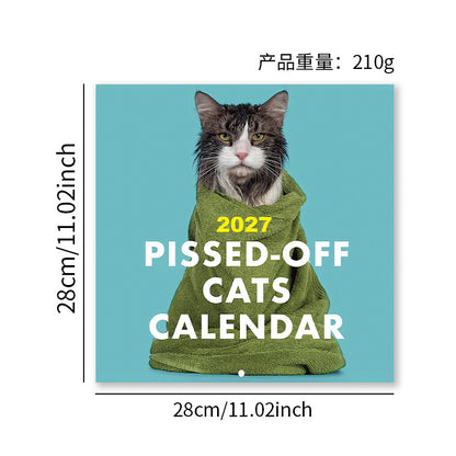 Tyiipro™ 2027 Pissed-Off Cats Calendar
