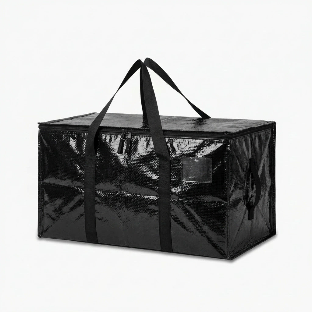 Extra Large Moving Storage Bags – 24 Gallon Capacity, Up to 110 Lbs, Heavy-Duty Zippered Bags with Handles