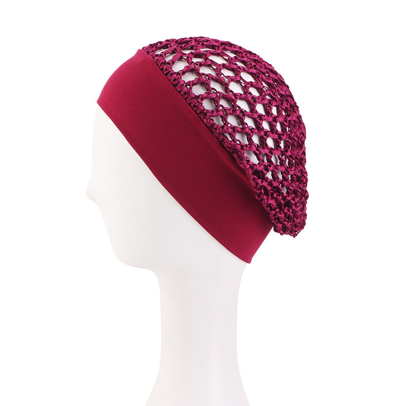 TYIIPRO™ 3-Piece Stretchy Satin-Style Sleeping Cap Set – Wide-Edge Protective Hair Bonnets for Nighttime Hair Care