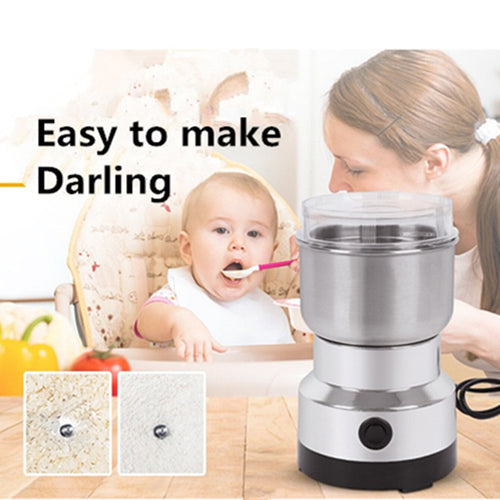High-Speed Stainless Steel Grain Grinder