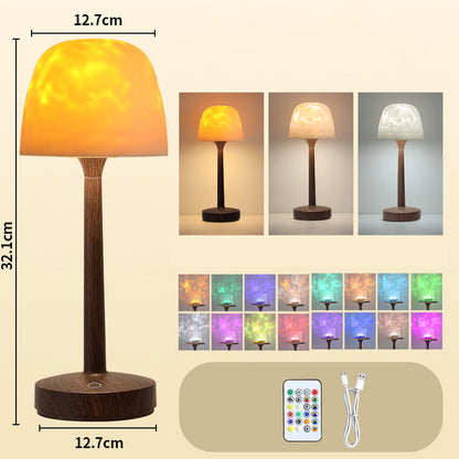 TYIIPRO™ 16-Color Aurora Water Ripple Ambient Lamp - Remote Control • Ocean Wave Projection