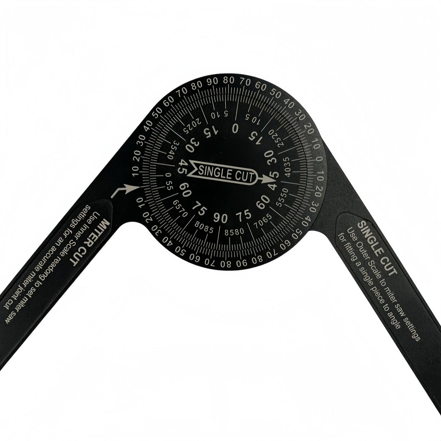 Tyiipro™ 7-Inch Aluminum Miter Saw Angle Finder – Foldable Miter Gauge & Precision Angle Measuring Tool