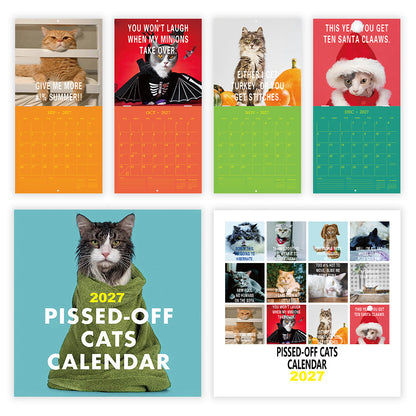 Tyiipro™ 2027 Pissed-Off Cats Calendar