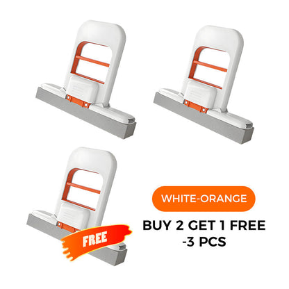 🧼 Foldable Mini Mop — No-Mess Squeeze, Wipes Any Surface