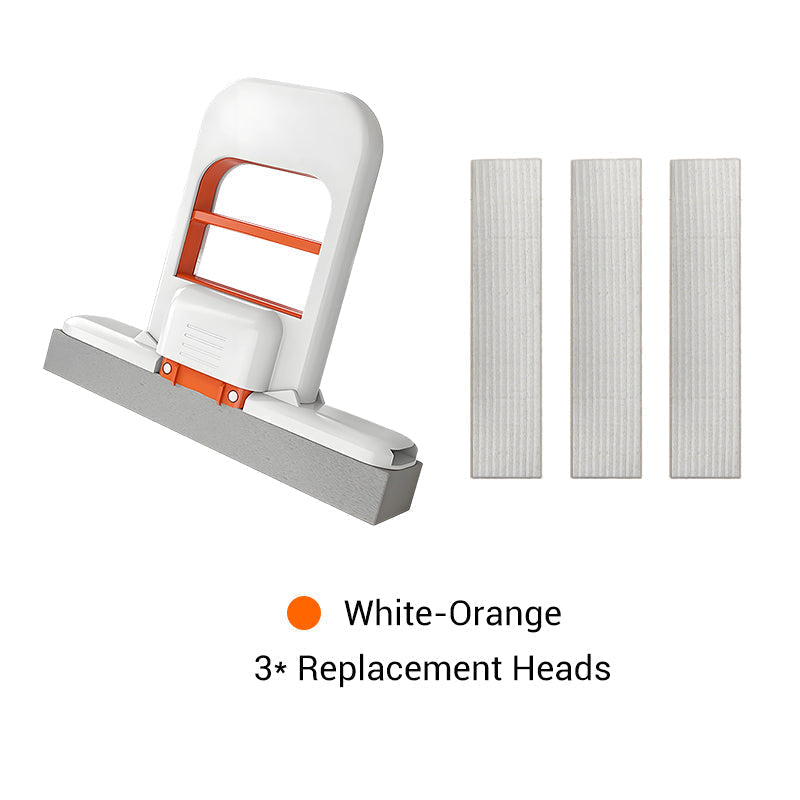 🧼 Foldable Mini Mop — No-Mess Squeeze, Wipes Any Surface