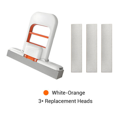 🧼 Foldable Mini Mop — No-Mess Squeeze, Wipes Any Surface