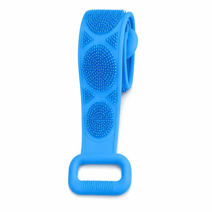 Long Silicone Shower Back Scrubber Strap