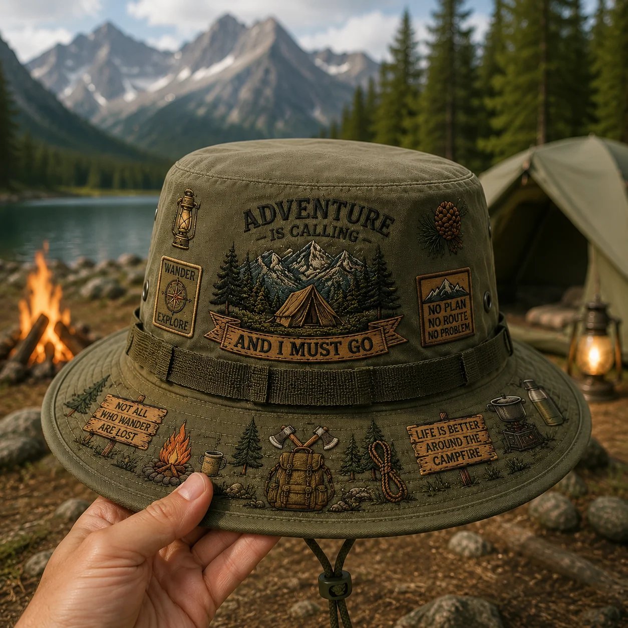 🌲Adventure is a way of life – Boonie hat
