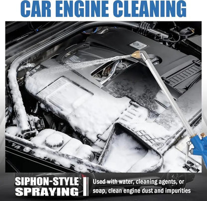 Heavy-Duty Pneumatic Air Blow Gun – High-Pressure Metal Cleaning Gun with 1m Hose for Automotive & Workshop Use