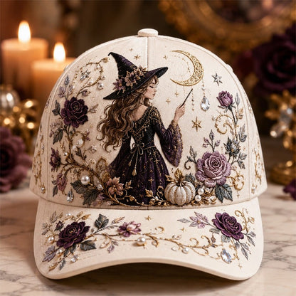 🧙‍♀️✨3D Halloween Embroidery Cap