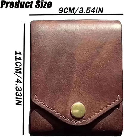 Tyiipro™ Vintage Leather Wallet with Pen Slot