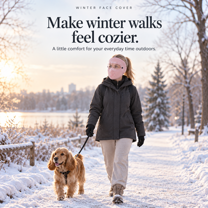 ❄️ Tyiipro™ Cozy Winter Face Cover with Detachable Eye Shield