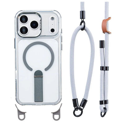 Tyiipro™ MagSafe Phone Case with Detachable Crossbody Neck Lanyard Strap