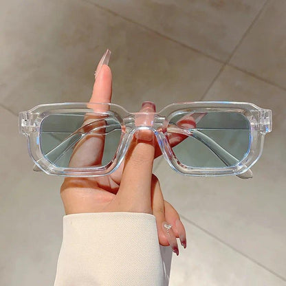 🕶️🔆Vintage Rectangle Frame Sunglasses for Men & Women with UV400 Protection