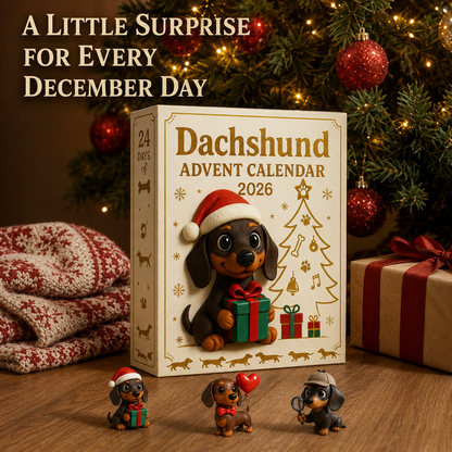 🎁2026 Dachshund Advent Calendar💕🐶