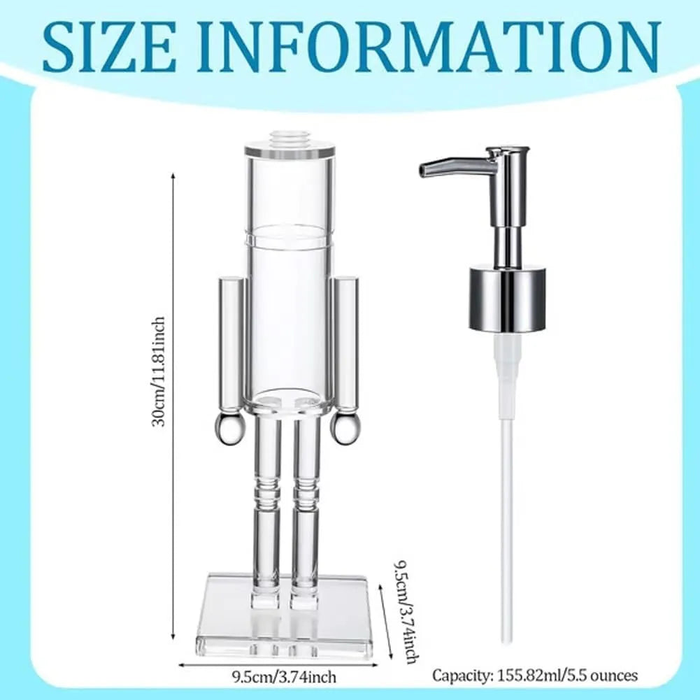 🎄Christmas Nutcracker Soap Dispenser – Festive Holiday Hand Soap Pump for Bathroom & Kitchen Decor