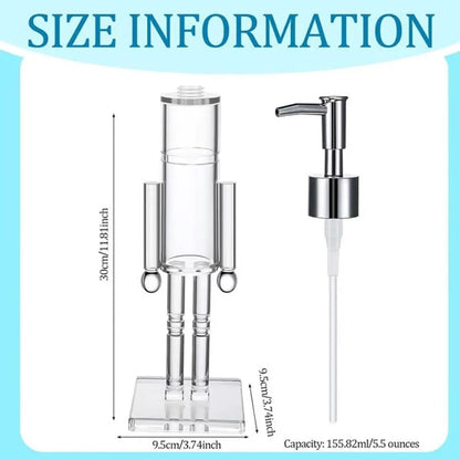 🎄Christmas Nutcracker Soap Dispenser – Festive Holiday Hand Soap Pump for Bathroom & Kitchen Decor