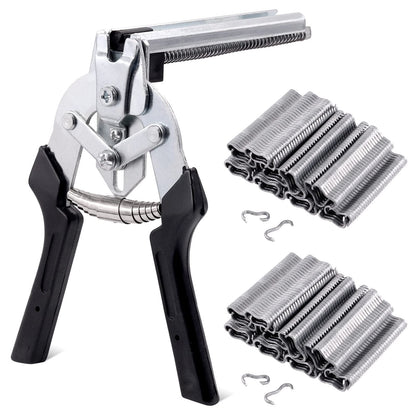 TYIIPRO™ M-Type Hog Ring Pliers Kit – Semi-Automatic Spring-Loaded Fence & Cage Repair Tool