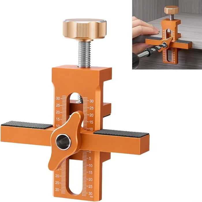 Multifunctional Cabinet Door Installation Aid
