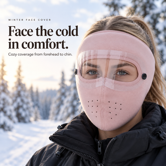 ❄️ Tyiipro™ Cozy Winter Face Cover with Detachable Eye Shield