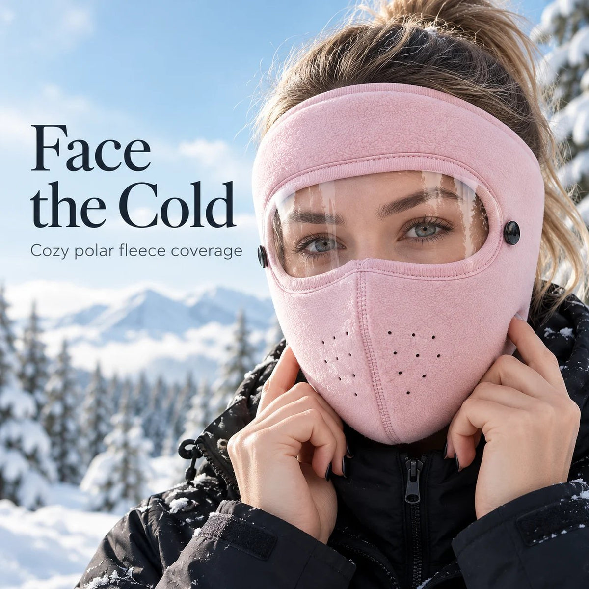 Tyiipro™ Winter Face Mask with Detachable Eye Shield
