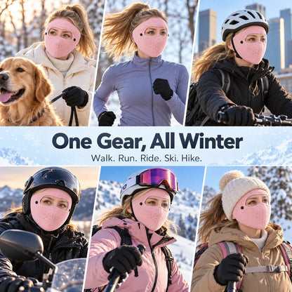 ❄️ Tyiipro™ Warm Breathable Face Cover for Winter Cycling & Trail Adventures