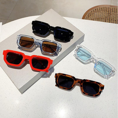 🕶️🔆Vintage Rectangle Frame Sunglasses for Men & Women with UV400 Protection