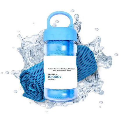 TYIIPRO™ Instant Cooling Towel – Quick Dry Sports Towel for Gym, Travel & Outdoor Activities