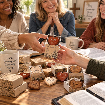 ✝️ 🎁 Christian Pocket Heart Gift Set(Set of 12)