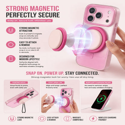 TYIIPRO™ Magnetic Gradient Phone Case with Liquid Stand for iPhone