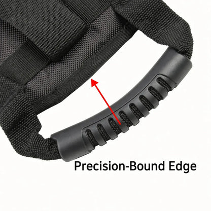 Adjustable Motorcycle Passenger Grab Handle Belt | Dual-Grip Waist Support