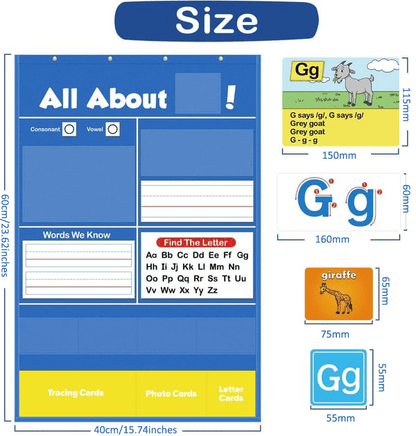 Alphabet Learning Pocket Chart