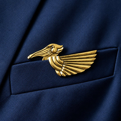 ✨ Luxury Sculpted Animal Brooch – Premium Statement Piece for Suits & Blazers