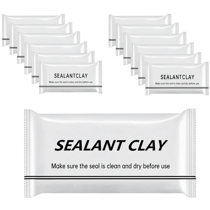 White Waterproof Sealing Clay – Moldable Sealant Putty for Home Repairs