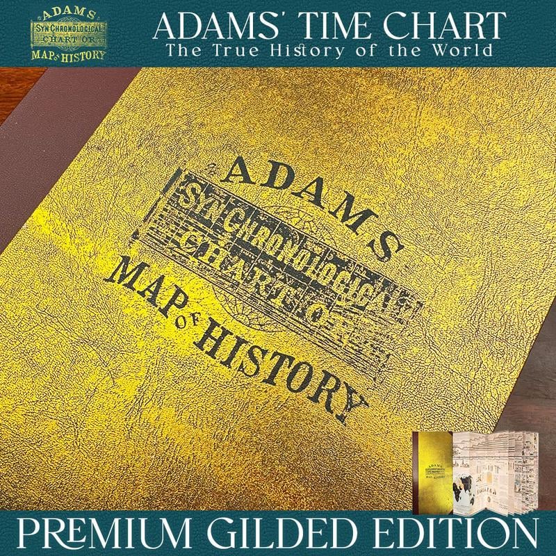 Synchronological History Chart – 6,000 Years of Biblical & World Events in One Fold-Out Timeline